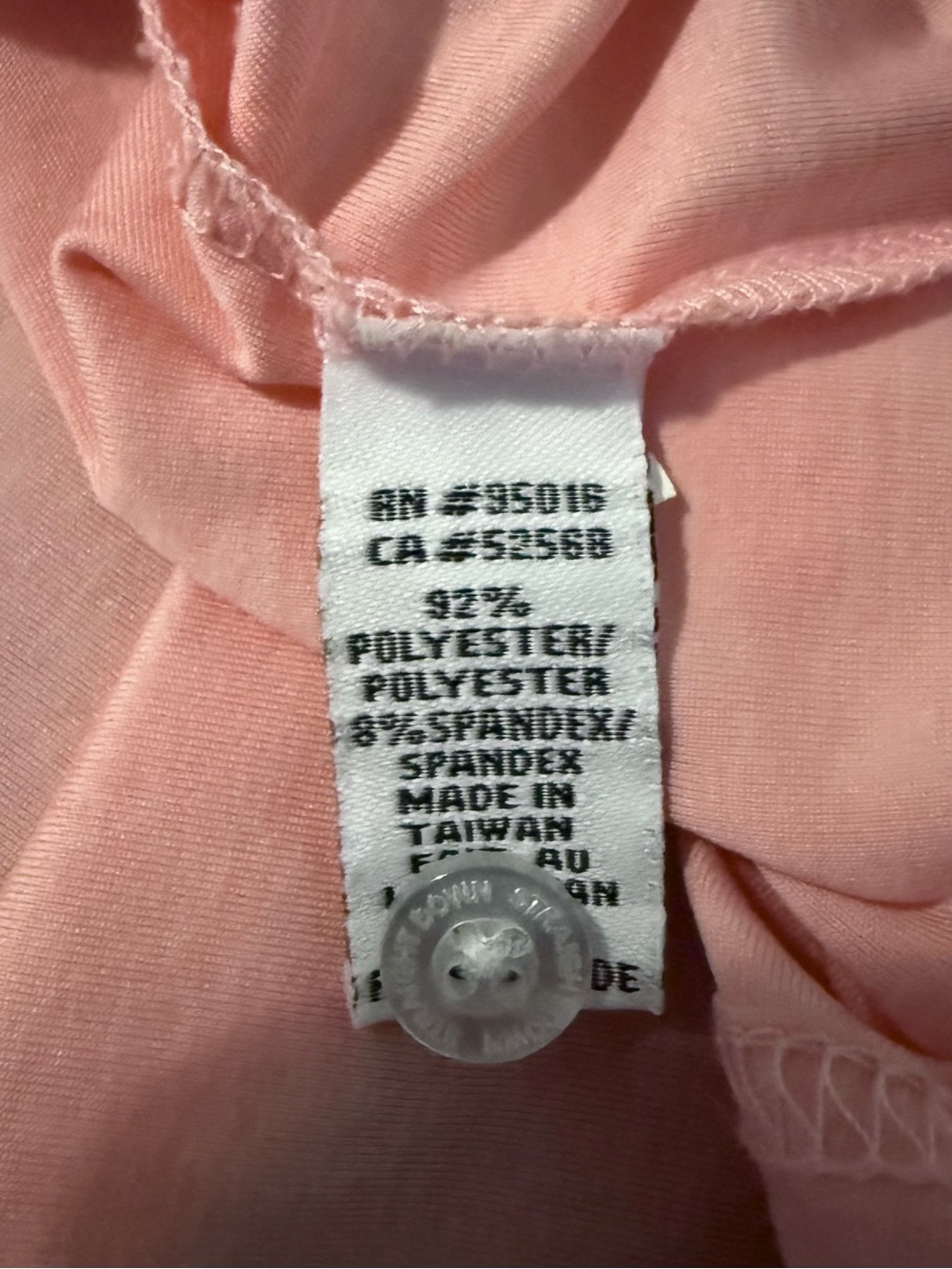 Straight Down Men's Coral Classic Golf Polo UPF 50+ EUC sz-M - Picture 7 of 7